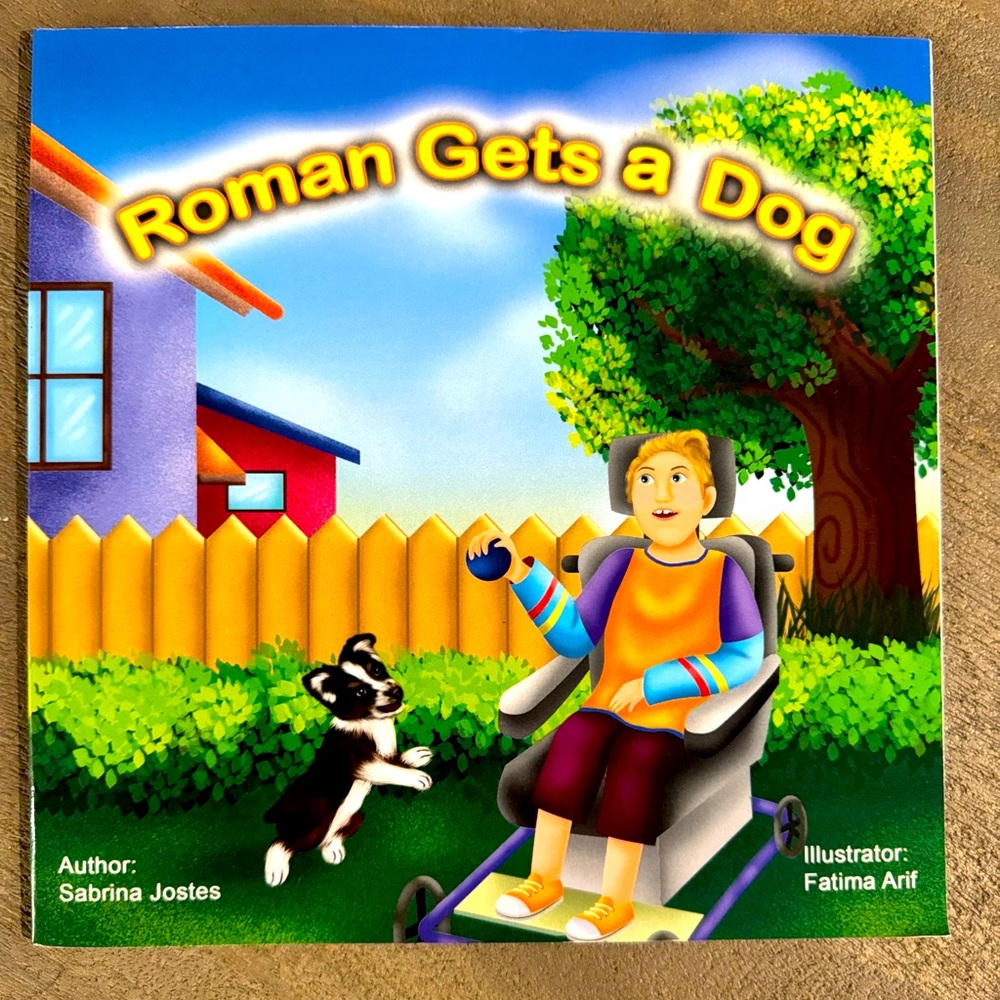 Roman Gets a Dog  children’s book